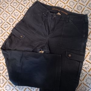 Duluth women's relaxed Fire Hose cargo work pants